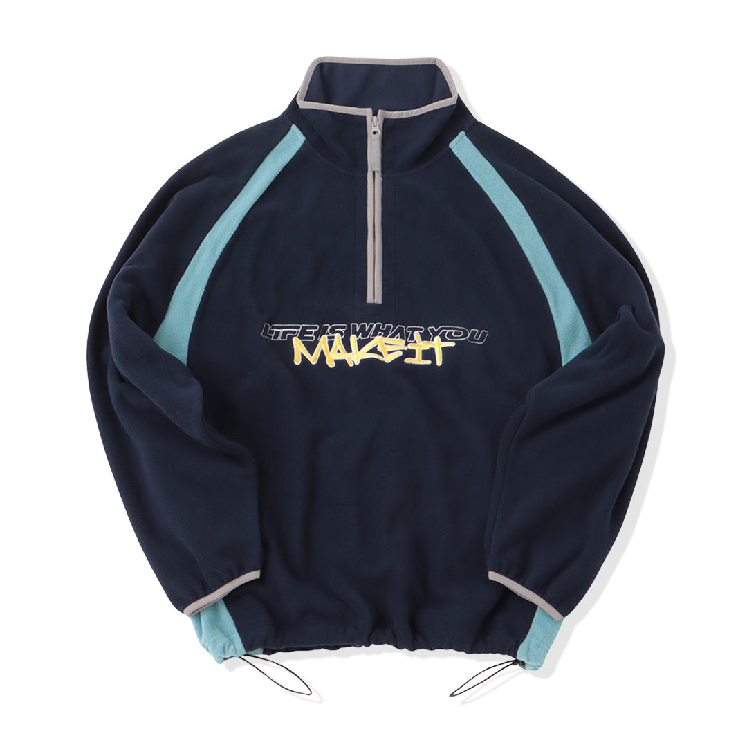 That's life Original Fleece Half zip sweat – That's life