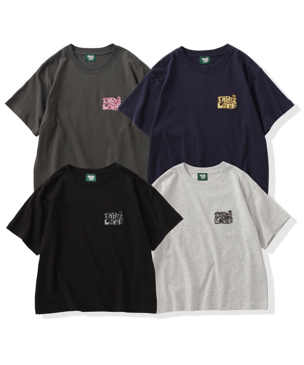 That's life カモフラ / Front wave logo camo Surf Camo logo print tee – That's life online store