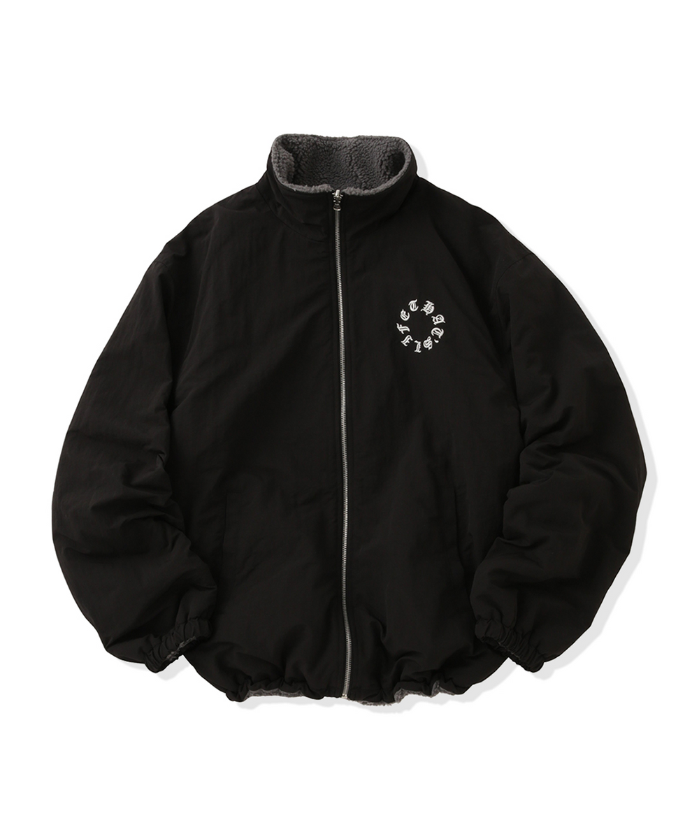 Circle logo Nylon Reversible Jacket – That's life online store Circle logo Nylon Reversible Jacket – That's life online store