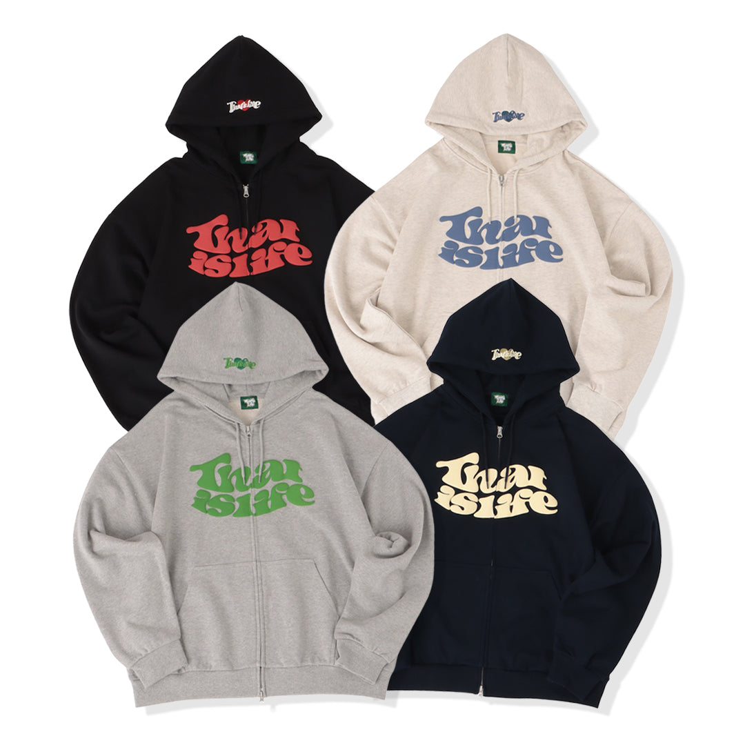 最終値下げ！That's LIFE パーカー 緑 ザッツライフパーカー HEAVY WEIGHT 11.0oz 