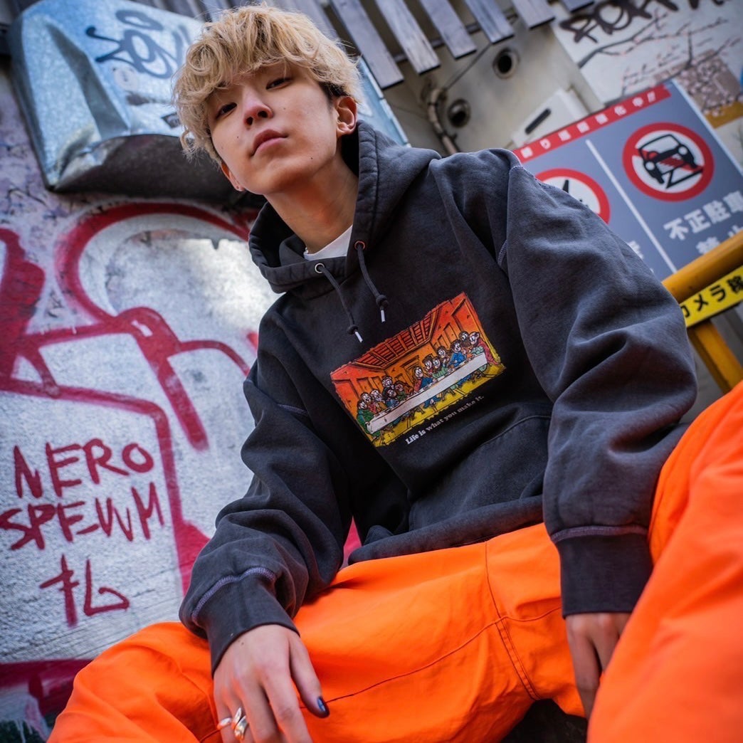 Vintage styles “最後の晩餐” Hoodie – That's life online store