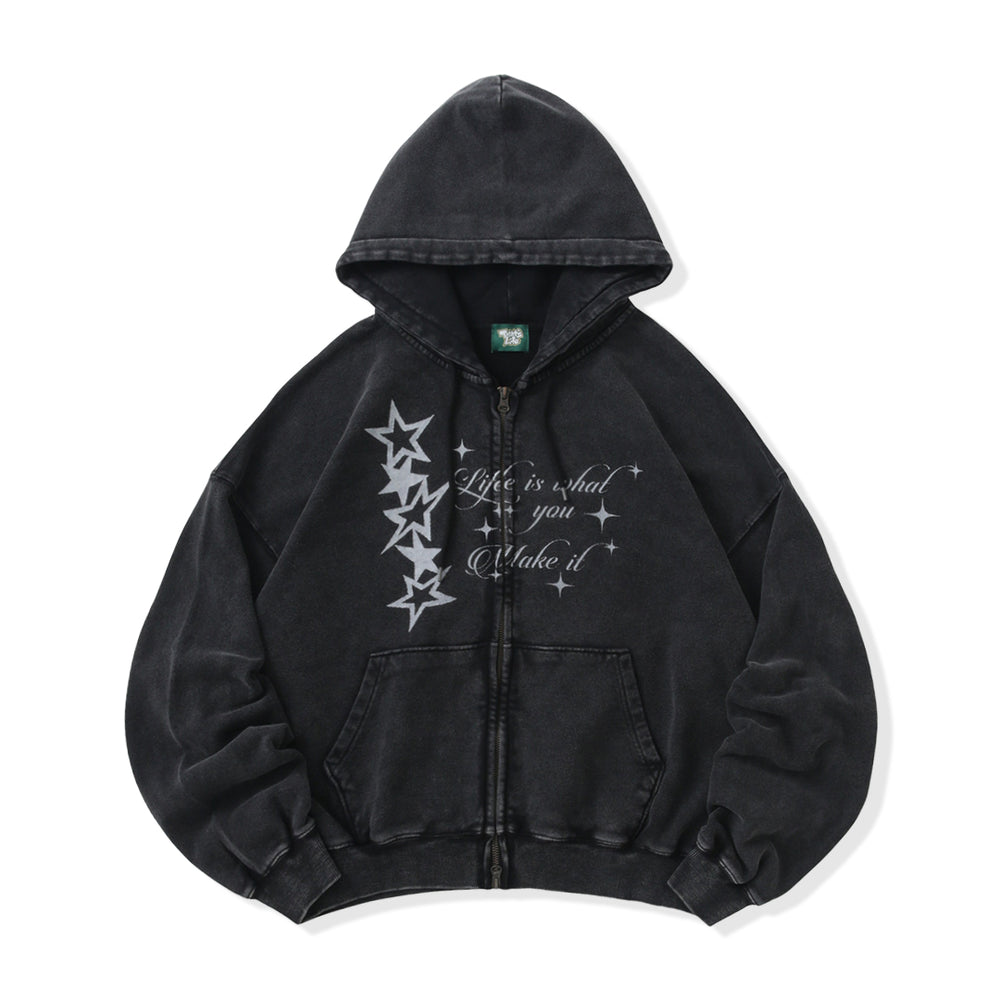 Vintage styles Starfall Script zip hoodie free