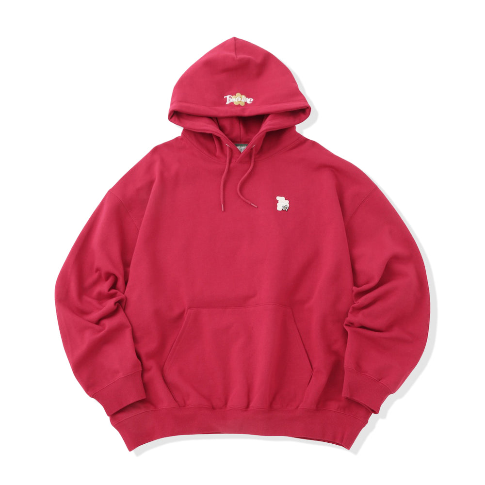 HEAVY WEIGHT 12.0oz "FLOWER" LOGO HOODIE