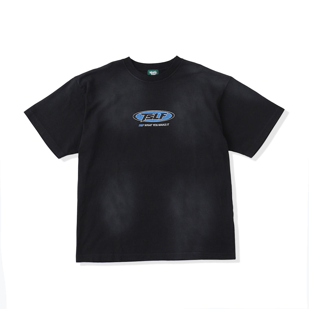Vintage styles "TsLF" logo S/S tee
