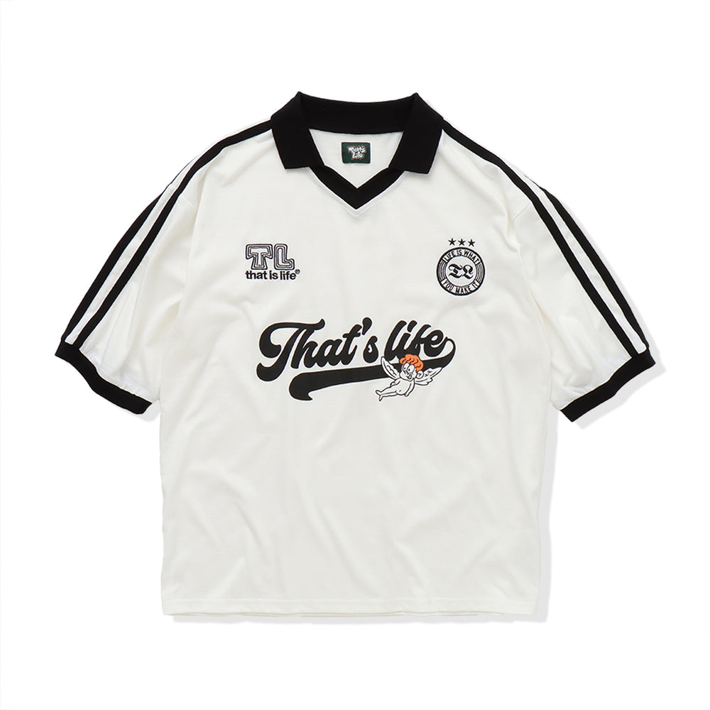 That's life “ANGEL” Sport logo Game Shirt