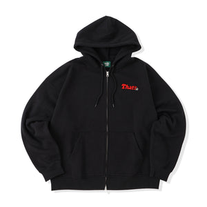 HEAVY WEIGHT 10.0oz FLOWER LOGO ZIP HOODIE