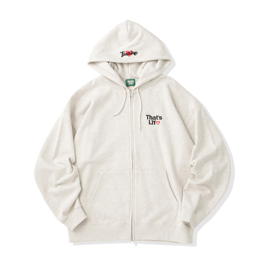 HEAVY WEIGHT 13.0oz “HEARTSTACK” logo zip hoodie free