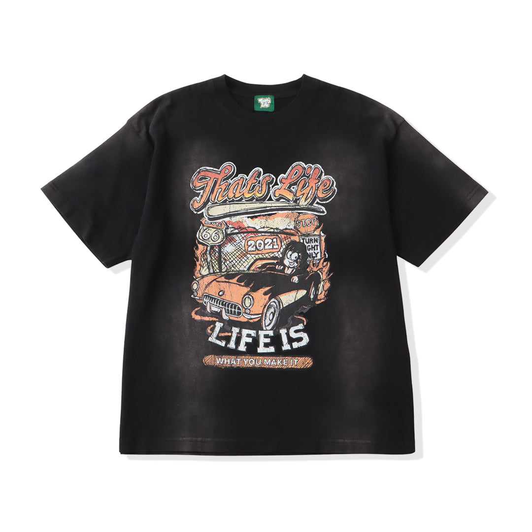 Vintage styles Racing logo Tee