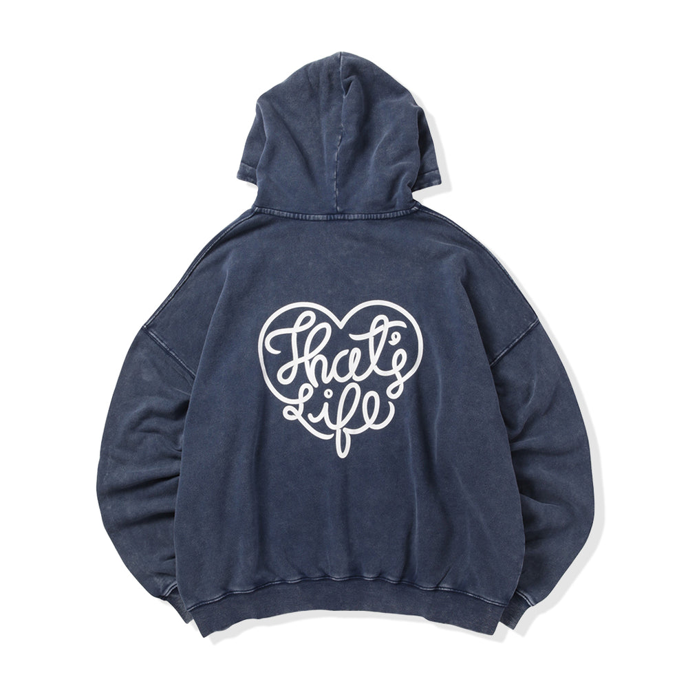 Vintage styles Heart logo zip hoodie free
