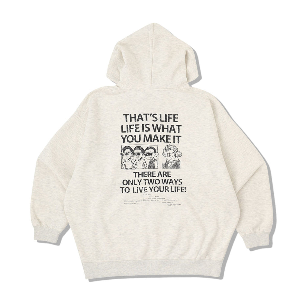 HEAVY WEIGHT CLASSIC LOGO HOODIE “BEETHOVEN” 