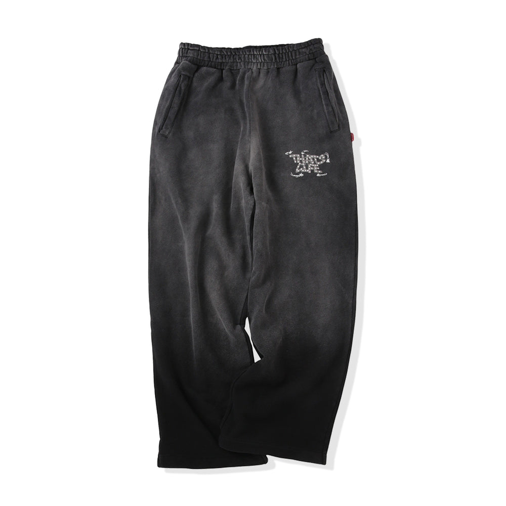Vintage fade Wave logo sweat pants