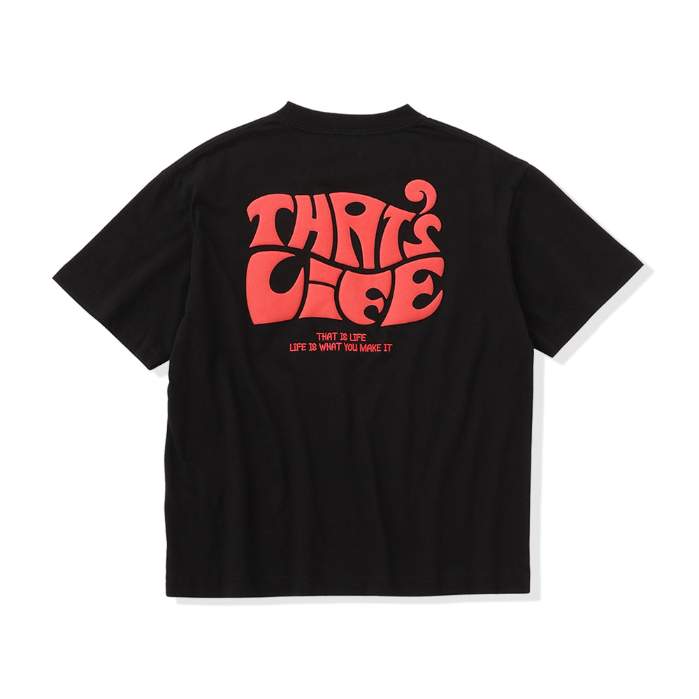 Surf logo back print T-shirt