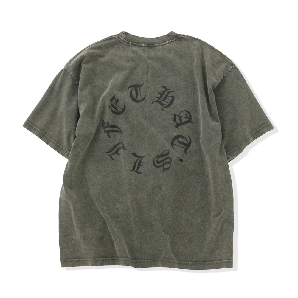 Vintage styles Circle logo tee