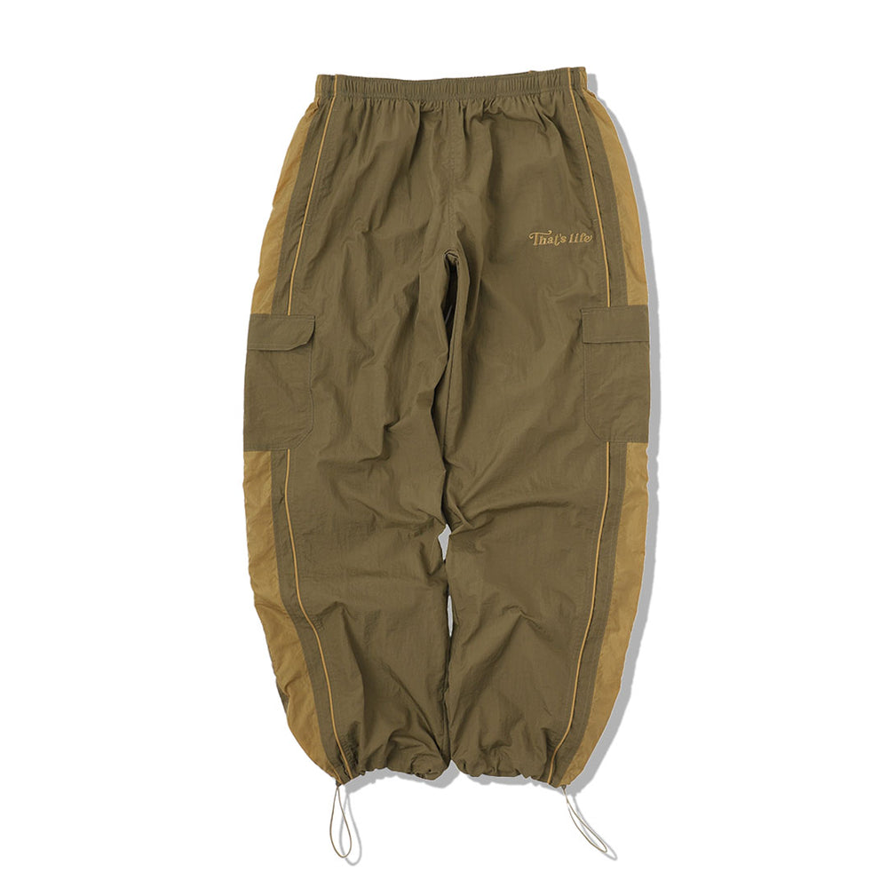 That's life Nylon Tech Track Cargo Pants 