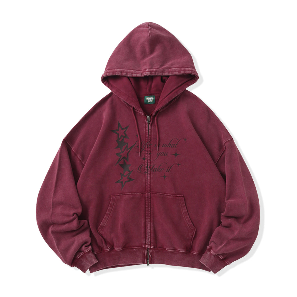 Vintage styles Starfall Script zip hoodie free