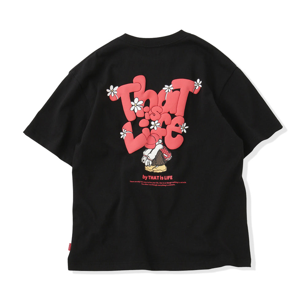 HEAVY WEIGHT 8.2oz "FLOWER BOY" LOGO TEE