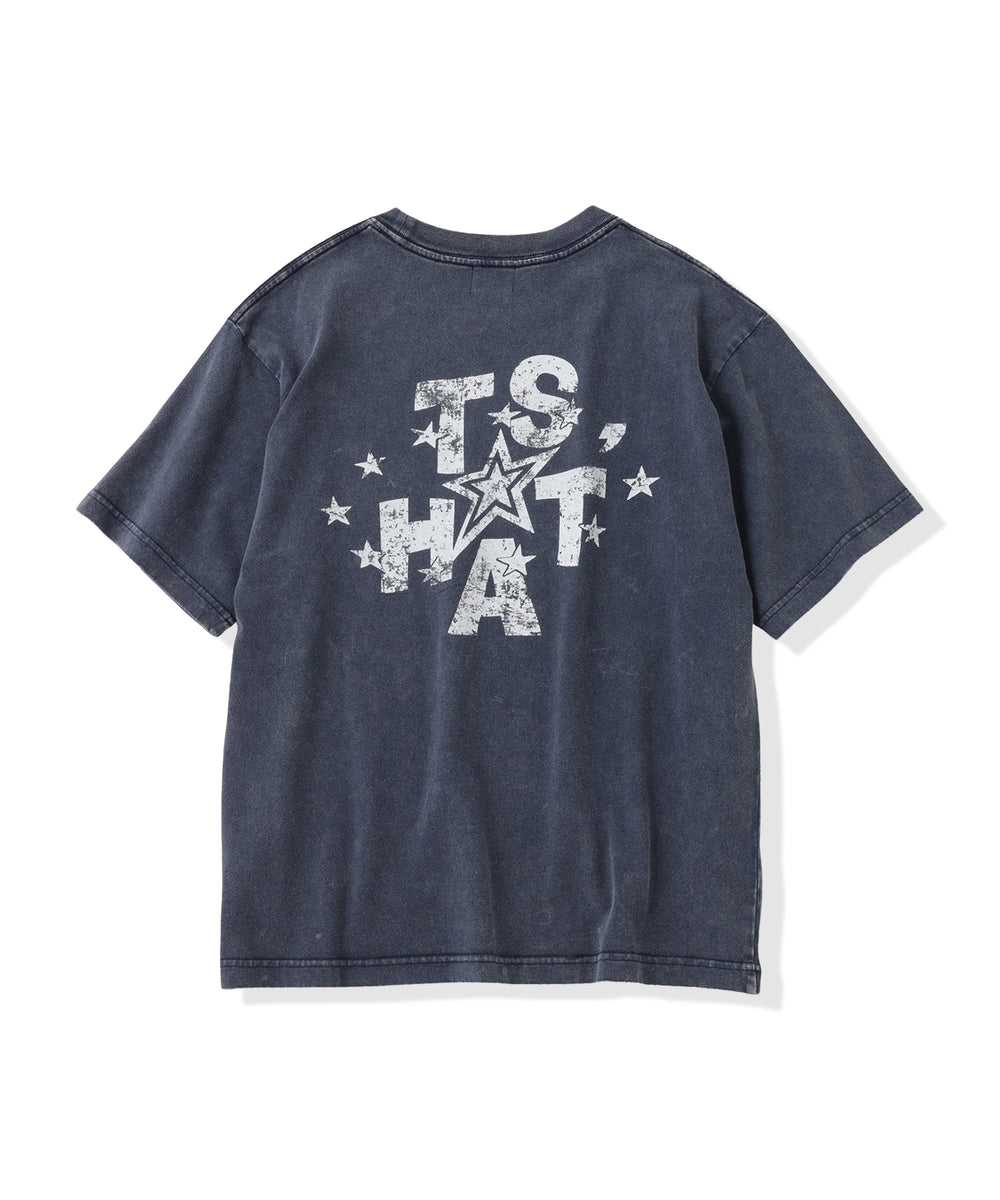 Vintage styles Rock Star logo tee