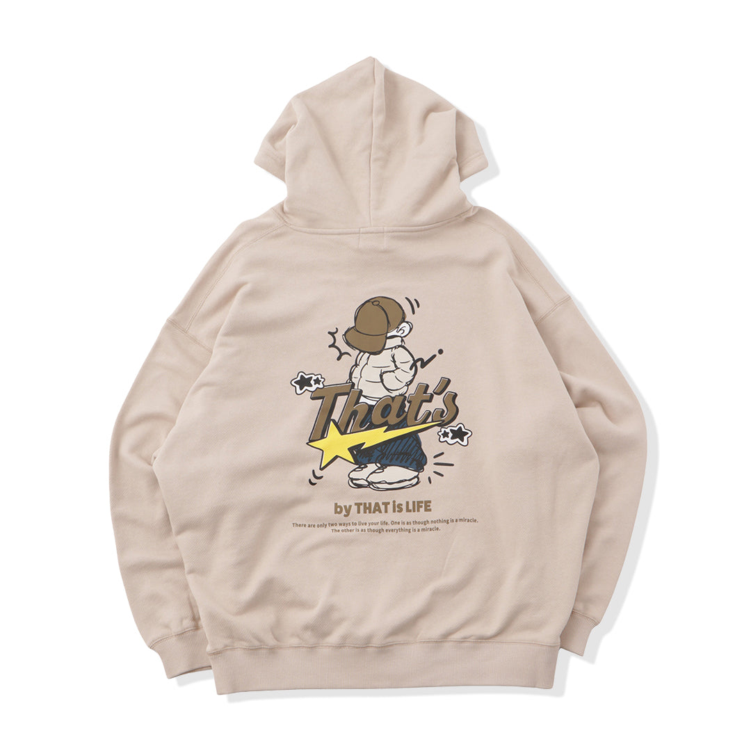 HEAVY WEIGHT 11.0oz "CAP BOY" LOGO HOODIE