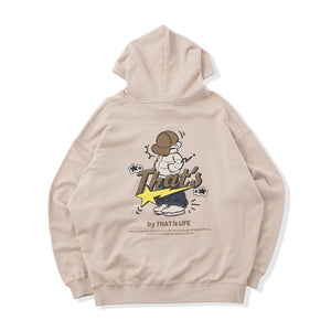 HEAVY WEIGHT 11.0oz "CAP BOY" LOGO HOODIE