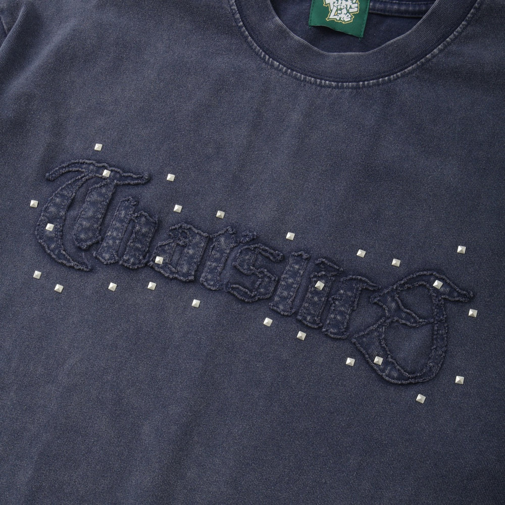 Vintage styles Patch work logo tee