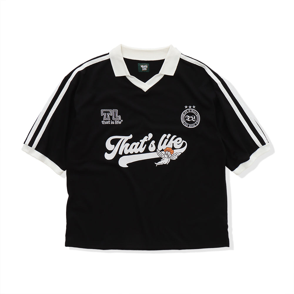 That's life “ANGEL” Sport logo Game Shirt