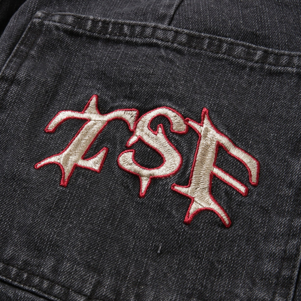 Denim-inspired damege shorts