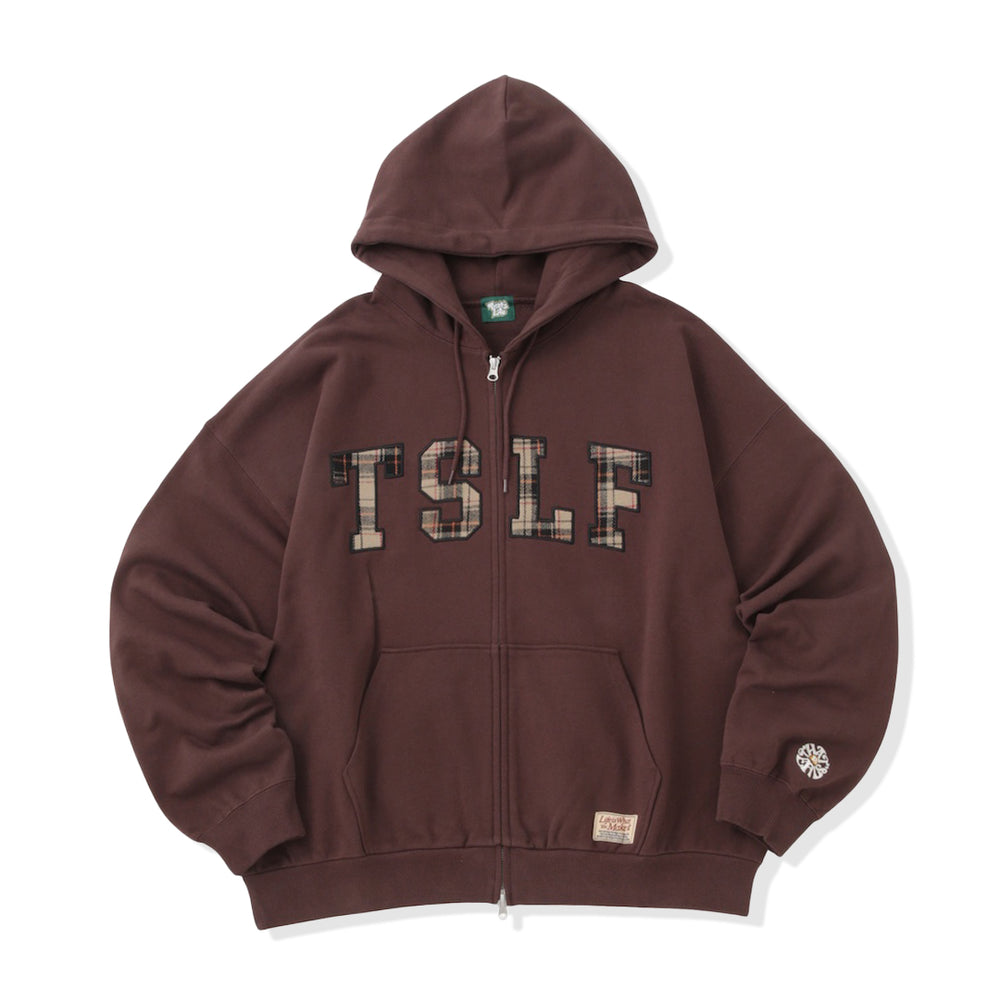 12.0oz FRONT LOGO ZIP HOODIE