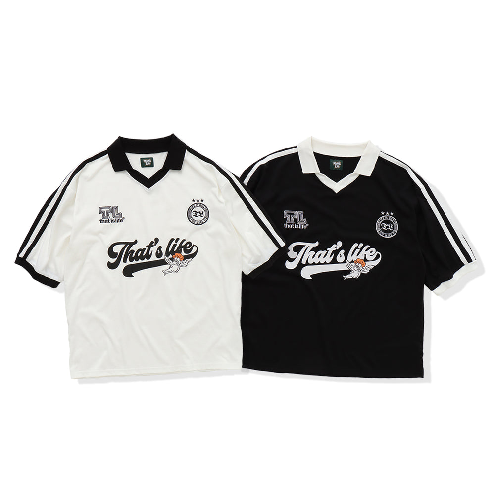 That's life “ANGEL” Sport logo Game Shirt