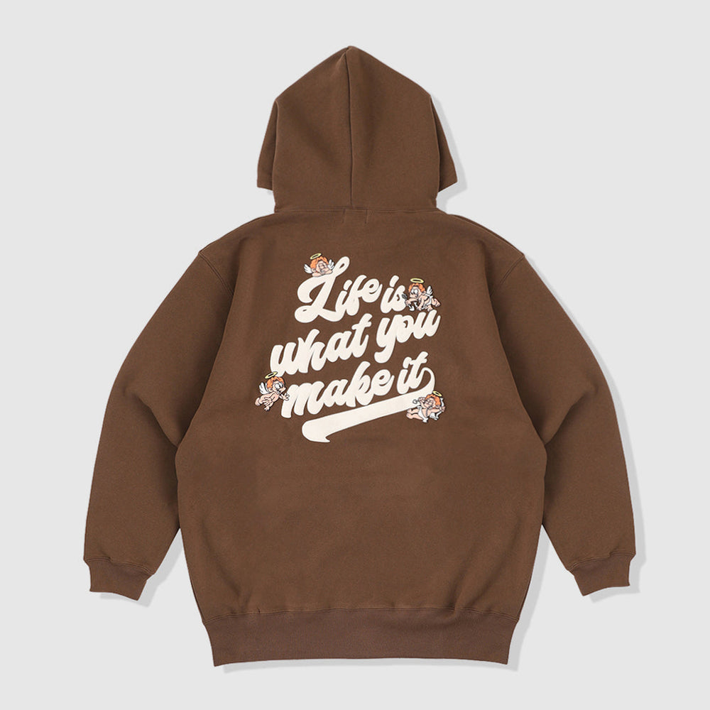 HEAVY WEIGHT ANGEL LOGO HOODIE 