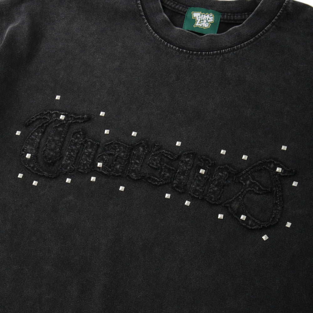 Vintage styles Patch work logo tee