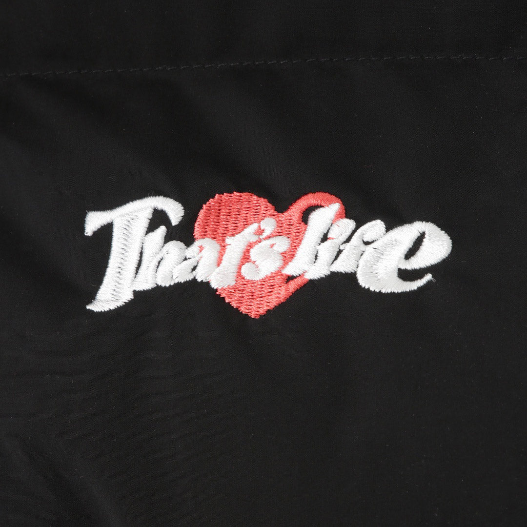 That's life Heart logo Puffer Jacket