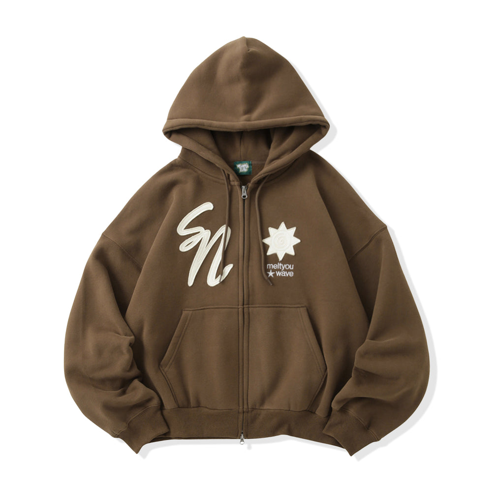 Star Emblem zip hoodie free