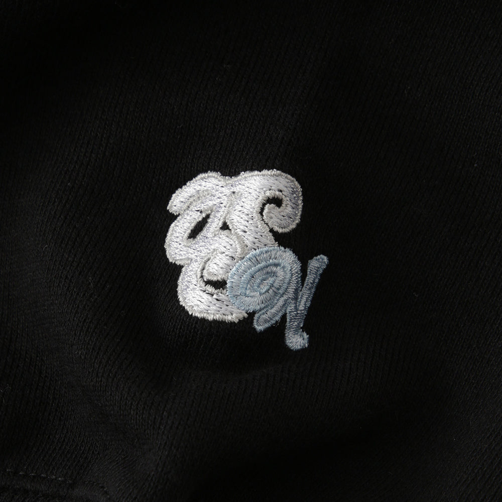 HEAVY WEIGHT 12.0oz SN DOT LOGO ZIP HOODIE free