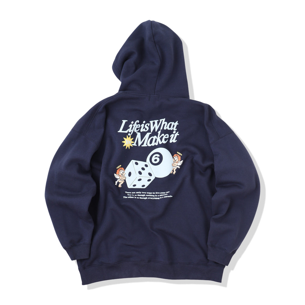 HEAVY WEIGHT 10.0oz “ANGEL DICE” HOODIE 