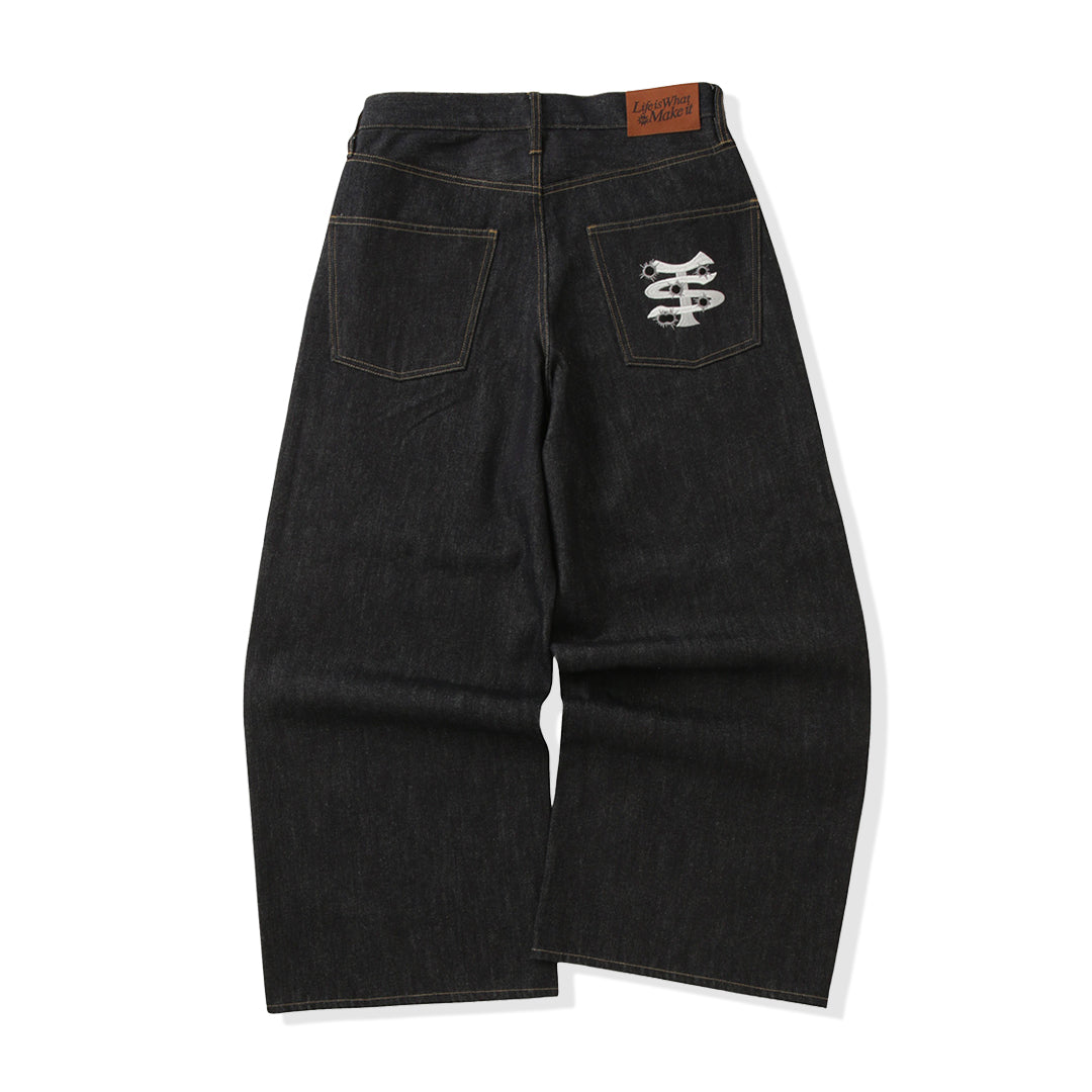 TS logo Rigid Baggy denim – That's life online store