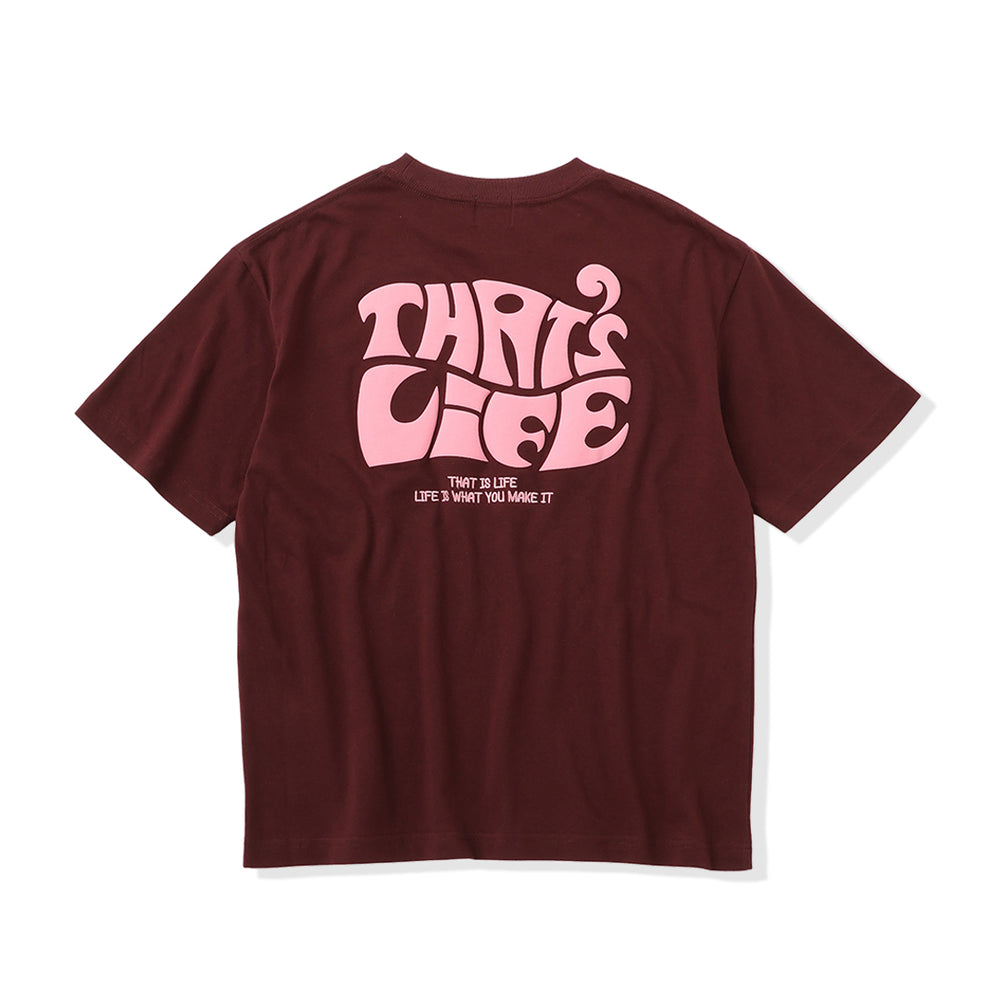 Surf logo back print T-shirt