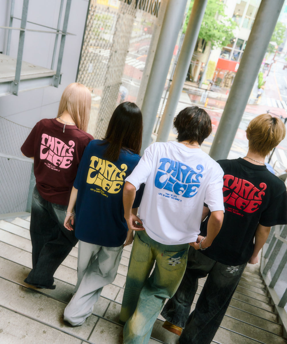 Surf logo back print T-shirt free