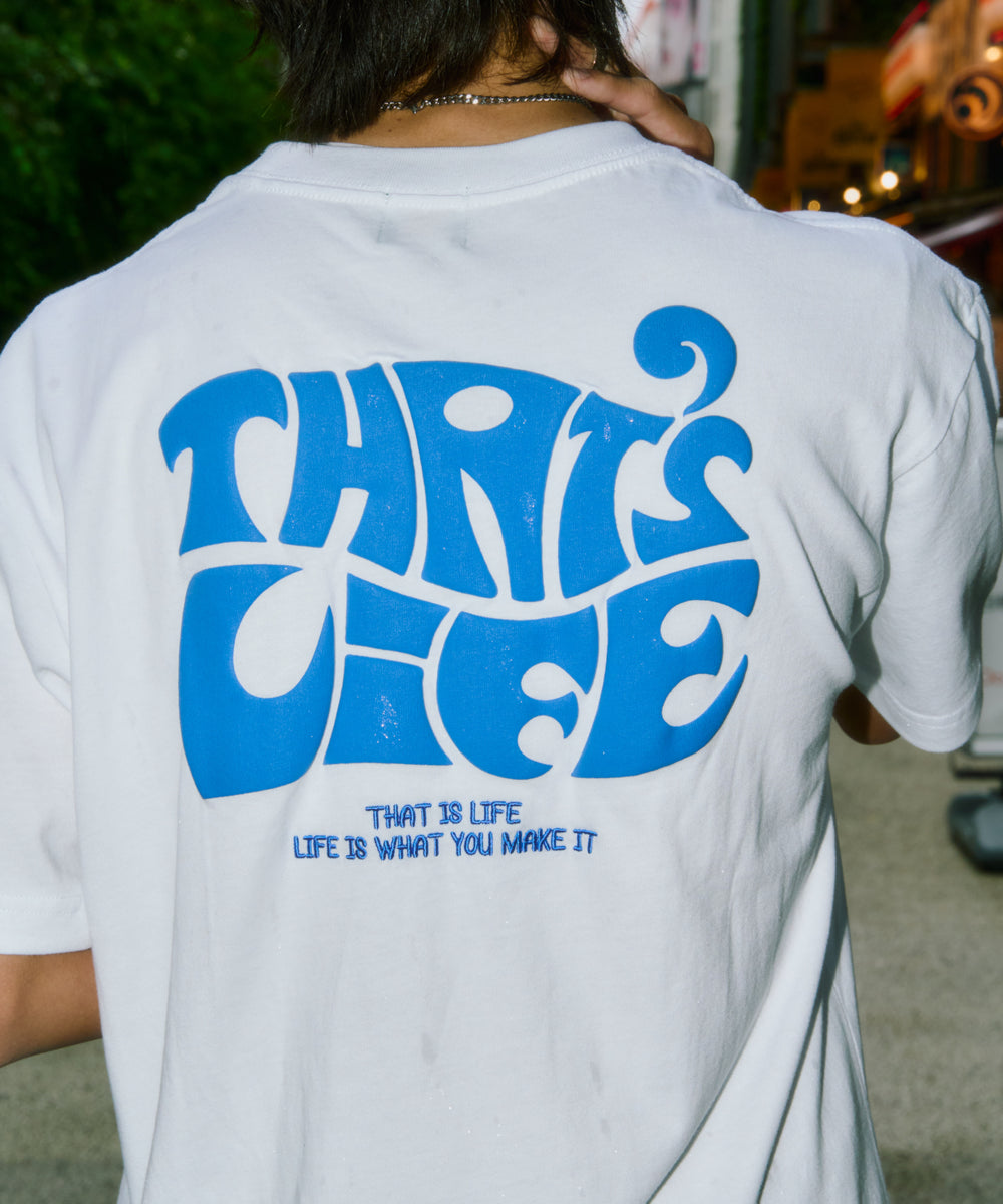 Surf logo back print T-shirt free