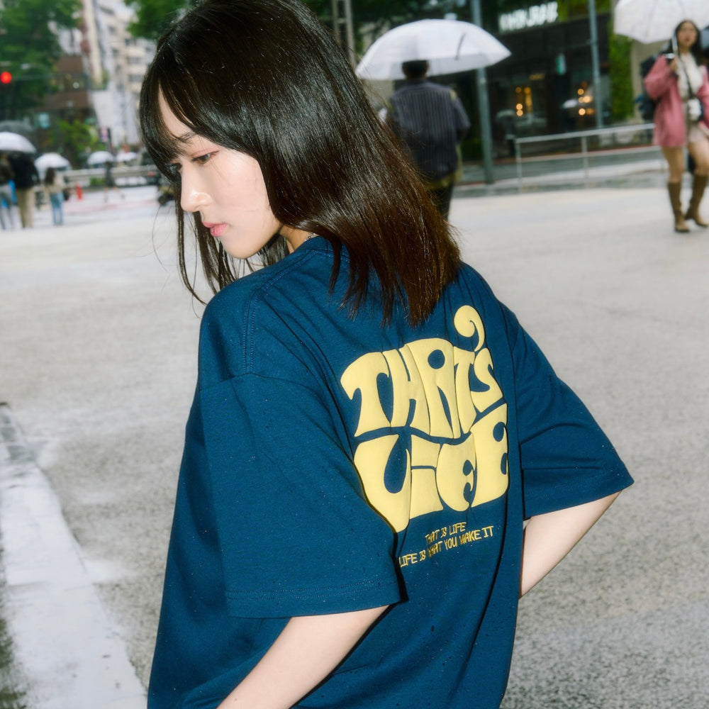 Surf logo back print T-shirt