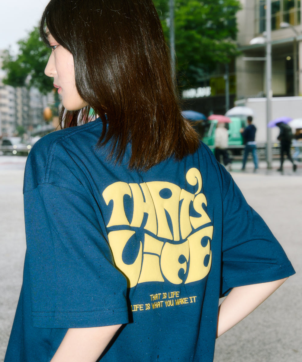 Surf logo back print T-shirt free