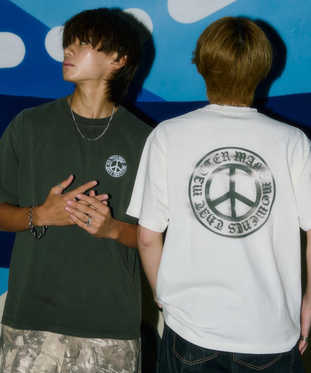 Washed Peace logo tee