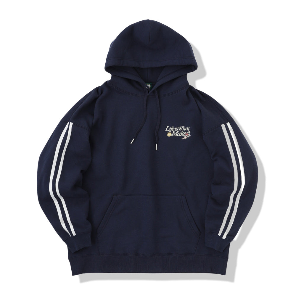 HEAVY WEIGHT “ANGEL DICE” LOGO LINE HOODIE 