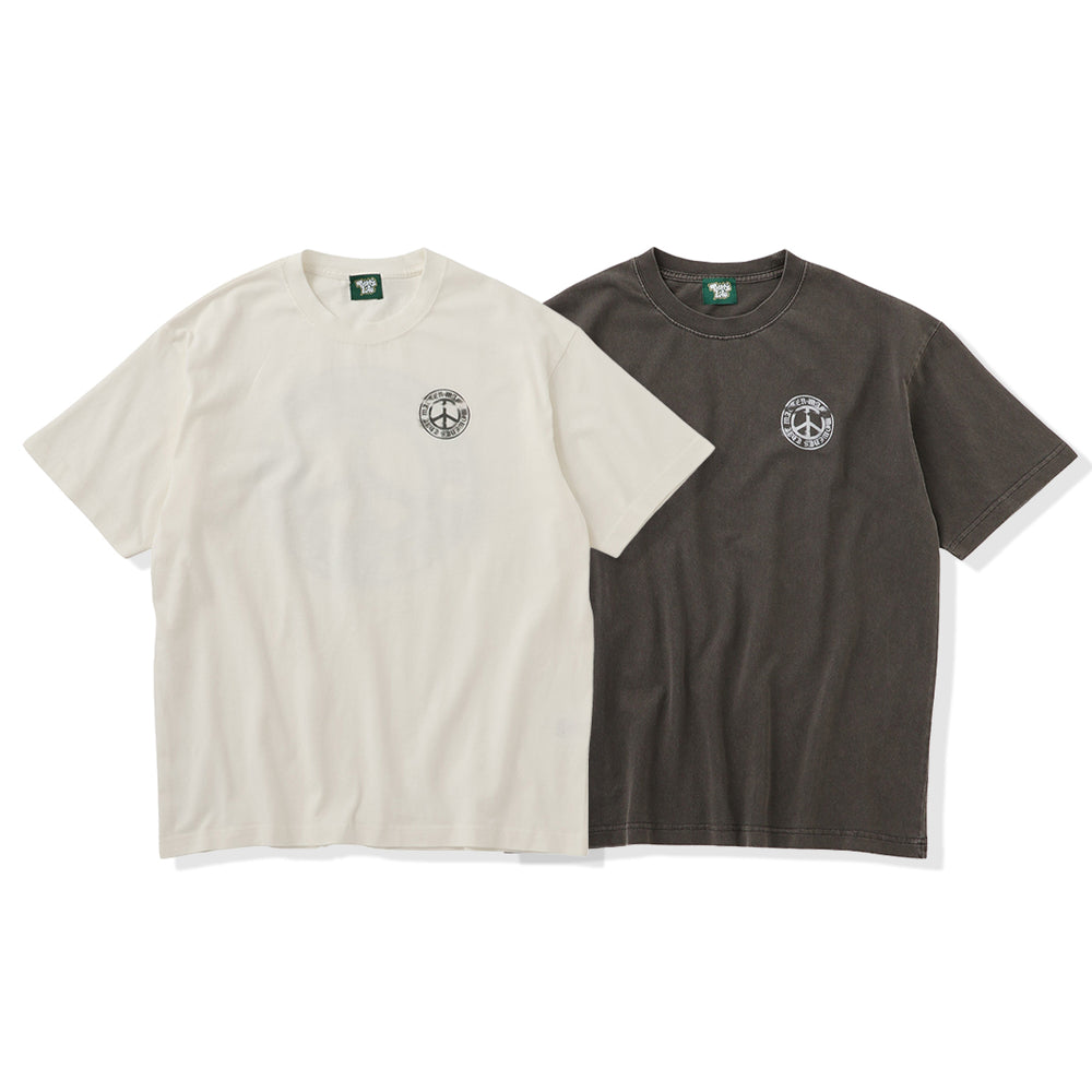 Washed Peace logo tee