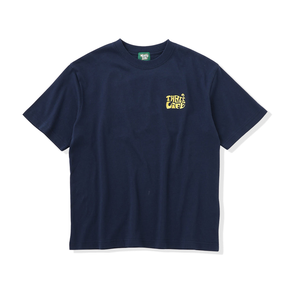 Surf logo back print T-shirt