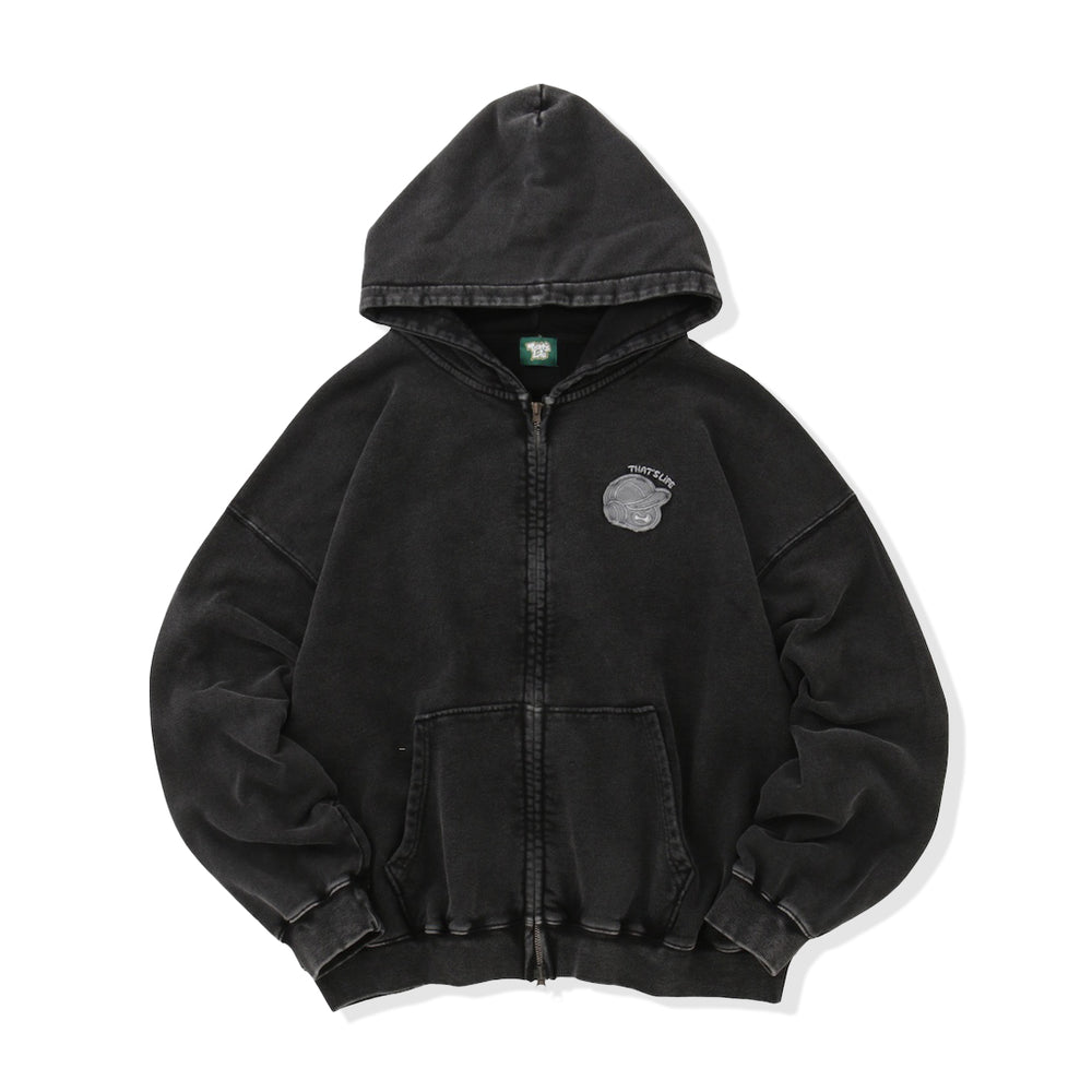 Number logo Full zip hoodie