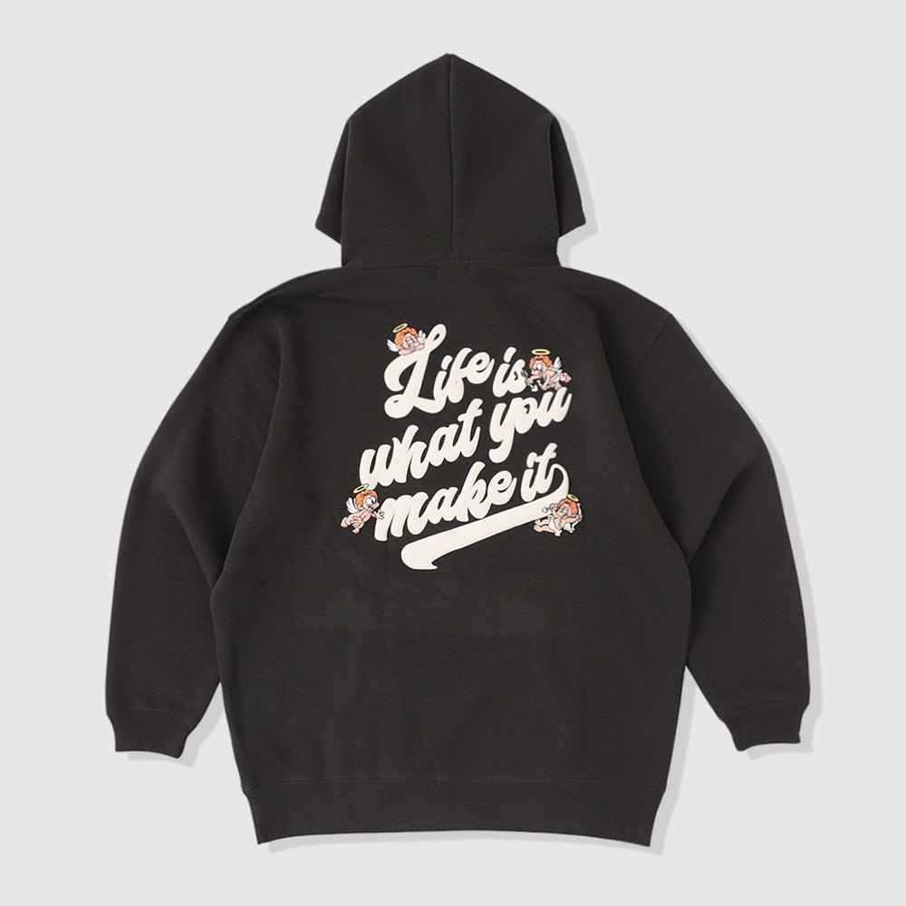 HEAVY WEIGHT ANGEL LOGO HOODIE 