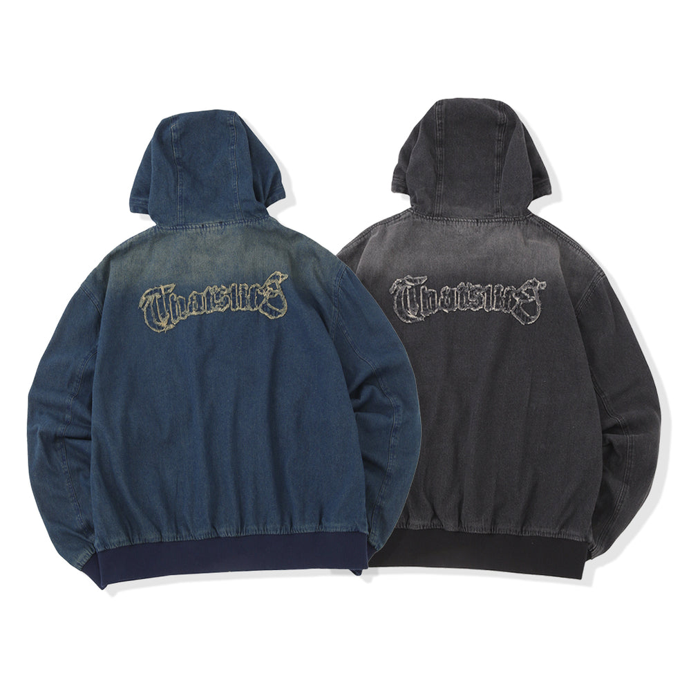 Patchwork Denim Jacket free