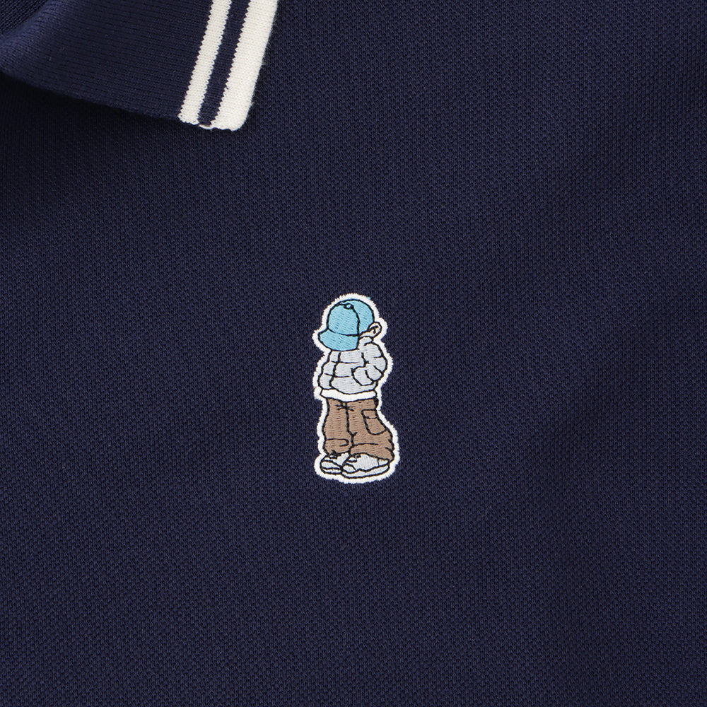 That's life Original Stitch logo Polo shirt