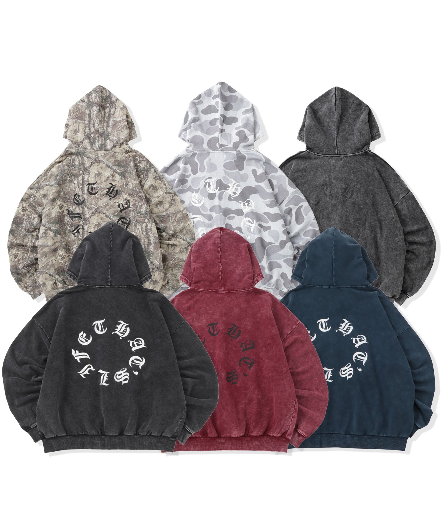 Vintage styles Circle logo zip hoodie free