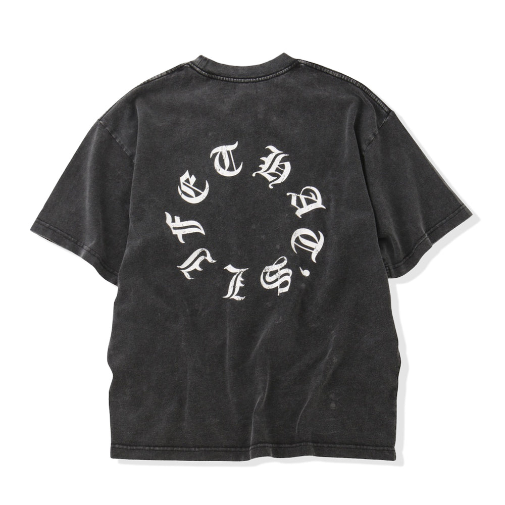 Vintage styles Circle logo tee